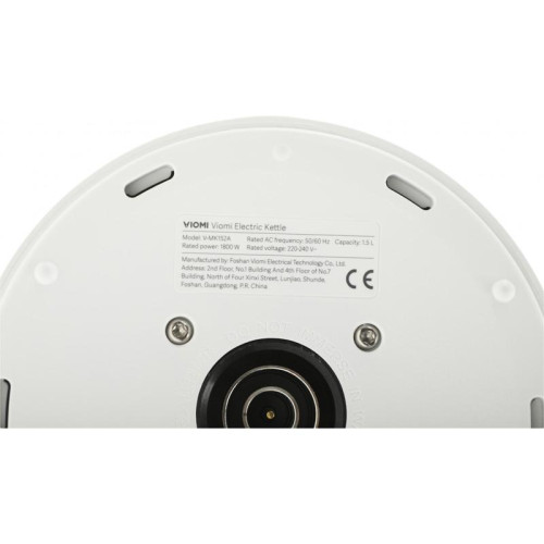Чайник электрический Viomi V-MK152A 1.5л. 1800Вт белый корпус: пластик