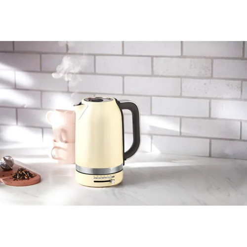 Электрочайник KitchenAid, термо-контроль, 1.7 л., кремовый