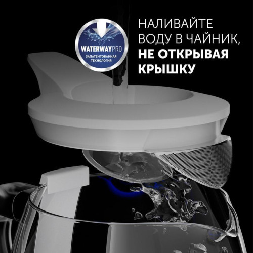 Чайник электрический Polaris PWK 1563CGL 1.5л. 2200Вт белый/прозрачный корпус: стекло/пластик Чайник электрический Polaris PWK 1563CGL 1.5л. 2200Вт белый/прозрачный корпус: стекло/пластик