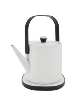 Чайник электрический Rondell RDE-WK818 0.6л. 800Вт белый/черный корпус: металл