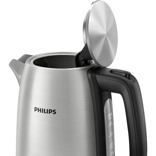 Чайник электрический Philips HD9353/90 1.7л. 2060Вт нержавеющая сталь/черный корпус: металл/пластик
