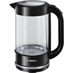 Чайник BOSCH TWK70B03 1.7 л, 2400 Вт, стекло, черный