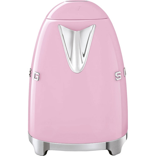 Стиль 50-х г., чайник электрический, 1.7 л , 2400 Вт, корпус из нержавеющей стали, розовый