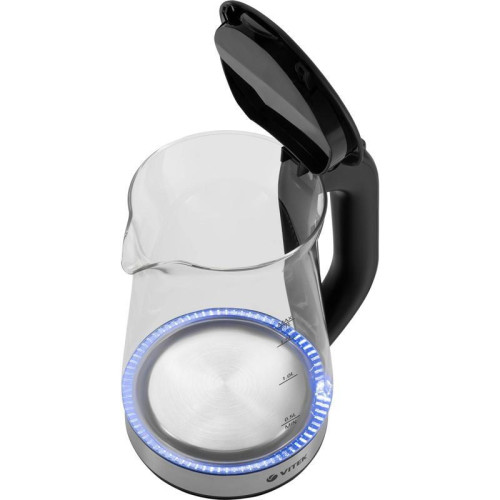 Чайник электрический Vitek VT-1181 1.7л. 2200Вт разноцветный корпус: стекло Чайник электрический Vitek VT-1181 1.7л. 2200Вт разноцветный корпус: стекло