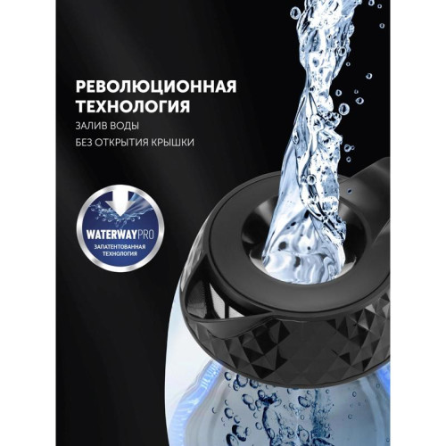 Чайник электрический Polaris PWK 1809CGL черный Чайник электрический Polaris PWK 1809CGL черный