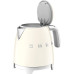 Мини чайник электрический, 0.8 л, кремовый