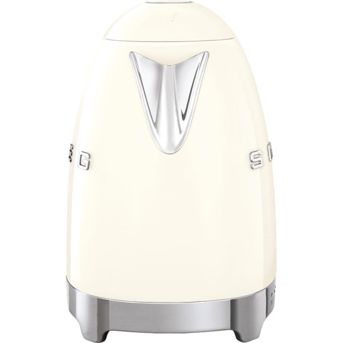 Стиль 50-х г., чайник электрический, 1.7 л , 2400 Вт, корпус из нержавеющей стали, регулировка температуры, кремовый