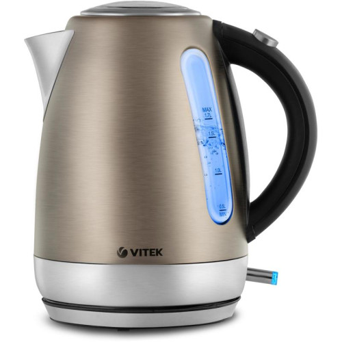 Чайник электрический Vitek VT-7025 1.7л. 2150Вт сталь корпус: металл/пластик