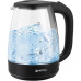 Чайник электрический Vitek VT-7004 1.8л. 1850Вт разноцветный корпус: стекло/пластик