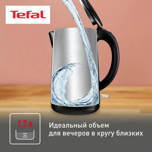 Чайник электрический Tefal KO260830 1.7л. 1800Вт черный корпус: пластик (7211002465) Чайник электрический Tefal KO260830 1.7л. 1800Вт черный корпус: пластик (7211002465)