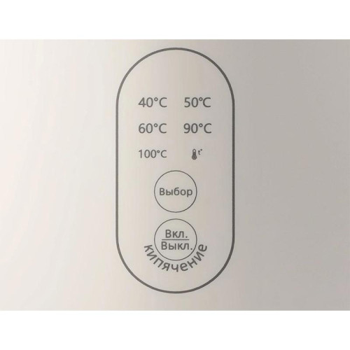 Чайник электрический Panasonic NC-CWK72A 1.5л. 1500Вт бежевый корпус: полупропилен/нержавеющая сталь