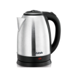 Чайник электрический BBK EK1760S 1.7л. 2200Вт серебристый/черный корпус: металл/пластик