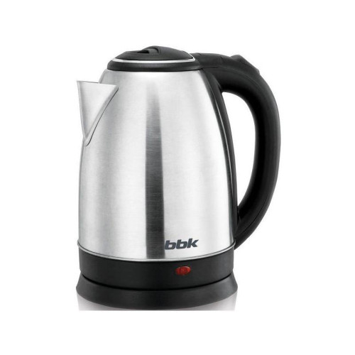 Чайник электрический BBK EK1760S 1.7л. 2200Вт серебристый/черный корпус: металл/пластик