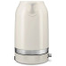 Электрический чайник KitchenAid, 1.7 л, регулировка температуры 50-100 градусов, съемный фильтр от накипи, индикация уровня воды, автоматическое отключение, цвет белый