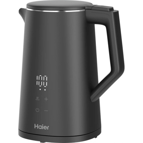 Чайник электрический Haier HK-503 1.7л. 2200Вт черный корпус: пластик (FM04WQD00RU)