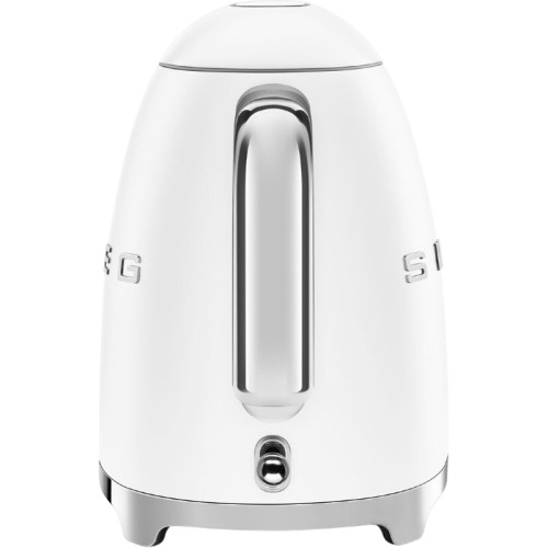 Стиль 50-х г., чайник электрический, 1.7 л , 2400 Вт, корпус из нержавеющей стали, белый матовый