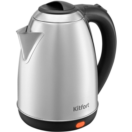 Чайный набор Kitfort КТ-6779 1.8л. 1500Вт черный/нержавеющая сталь корпус: нерж.сталь/стекло/пластик