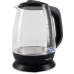 Чайник электрический Starwind SKS3036 1.7л. 2200Вт черный корпус: стекло Чайник электрический Starwind SKS3036 1.7л. 2200Вт черный корпус: стекло
