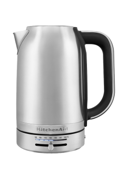 Электрочайник KitchenAid, термо-контроль, 1.7 л., нержавеющая сталь