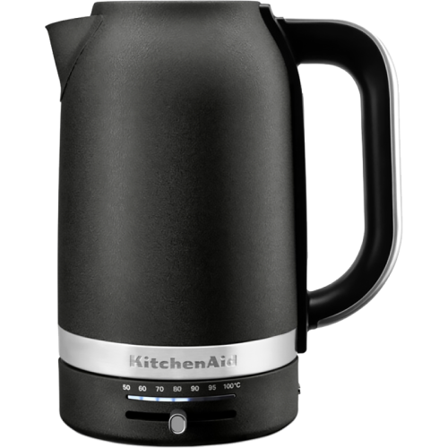 Электрочайник KitchenAid, термо-контроль, 1.7 л., черный
