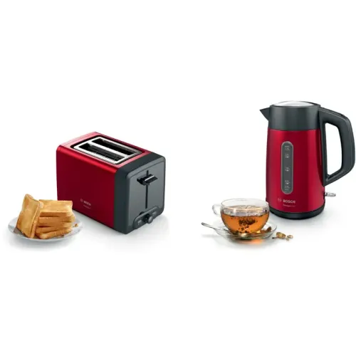Чайник Bosch TWK4P434 1.7 л, 2400 Вт, Красный