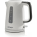 Чайник электрический Gorenje K17XG 1.7л. 2200Вт белый корпус: металл/пластик