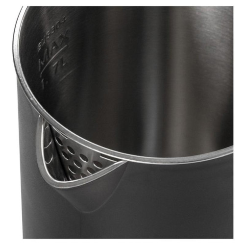 Чайник электрический Galaxy GL 0323 1.7л. 2000Вт черный корпус: пластик (ГЛ0323ЧЕРН)