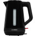 Чайник электрический Bosch TWK1M123 1.7л. 2400Вт черный корпус: пластик