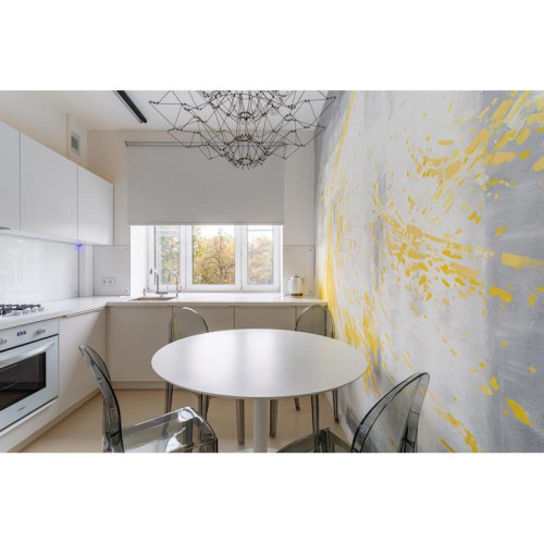 Чайник электрический Hyundai HYK-S4500 1.7л. 2200Вт жемчужный/золотистый корпус: металл/пластик