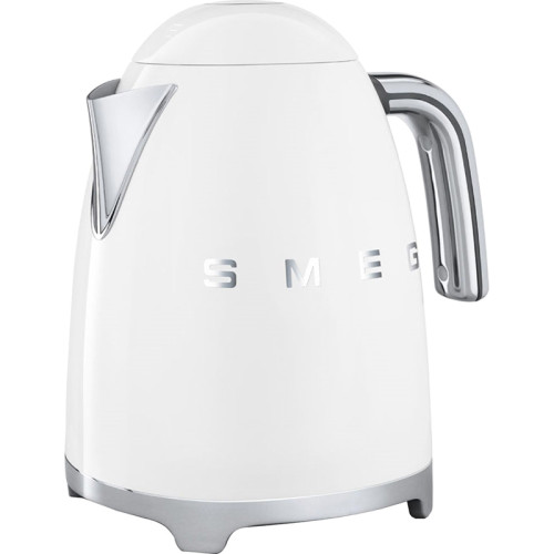 Стиль 50-х г., чайник электрический, 1.7 л , 2400 Вт, корпус из нержавеющей стали, белый