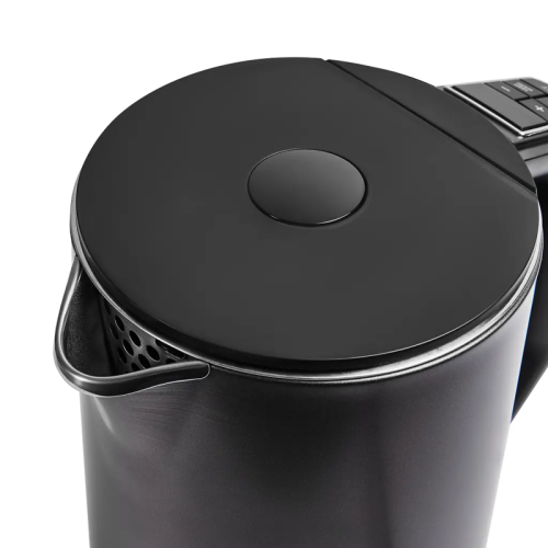 Чайник Midea/ Чайник Midea, мощность 2200 Вт, регулировка температуры, поддержание тепла, дисплей на ручке, объем 1.5 л, скрытый нагревательный элемент, защита от перегрева, двойные стенки из нержавеющей стали, автоматика STRIX