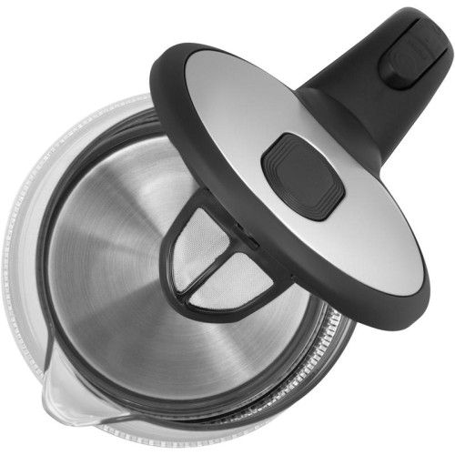 Чайник электрический Vitek VT-7036 1.7л. 2200Вт прозрачный корпус: стекло