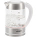 Чайник электрический Hyundai HYK-S5807 1.7л. 2200Вт белый/серебристый корпус: стекло/металл Чайник электрический Hyundai HYK-S5807 1.7л. 2200Вт белый/серебристый корпус: стекло/металл