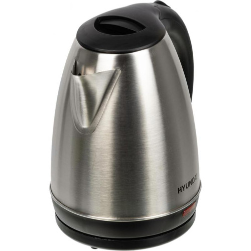 Чайник электрический Hyundai HYK-S1030 1.7л. 2200Вт серебристый матовый/черный корпус: металл/пластик