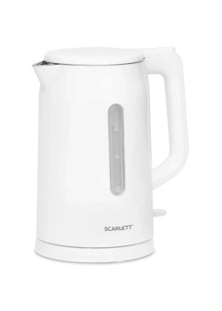Чайник электрический Scarlett SC-EK21S31 1.5л. 2200Вт белый корпус: пластик