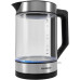 Чайник электрический Hyundai HYK-G3509 1.7л. 2200Вт черный/прозрачный корпус: стекло/пластик Чайник электрический Hyundai HYK-G3509 1.7л. 2200Вт черный/прозрачный корпус: стекло/пластик