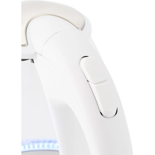 Чайник электрический Hyundai HYK-G3805 1.7л. 2200Вт белый/прозрачный корпус: стекло