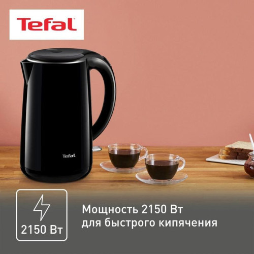 Чайник электрический Tefal KO260830 1.7л. 1800Вт черный корпус: пластик (7211002465) Чайник электрический Tefal KO260830 1.7л. 1800Вт черный корпус: пластик (7211002465)