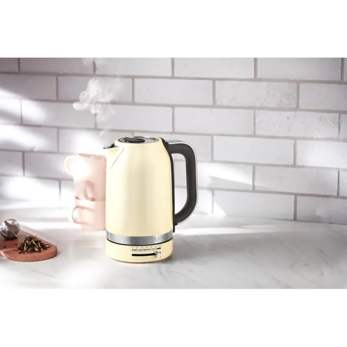 Электрочайник KitchenAid, термо-контроль, 1.7 л., кремовый