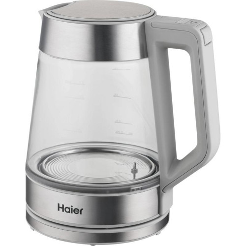Чайник электрический Haier HK-501 1.7л. 2400Вт серый корпус: стекло/пластик (TD0036930RU) Чайник электрический Haier HK-501 1.7л. 2400Вт серый корпус: стекло/пластик (TD0036930RU)