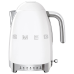 Стиль 50-х г., чайник электрический, 1.7 л , 2400 Вт, корпус из нержавеющей стали, белый Стиль 50-х г., чайник электрический, 1.7 л , 2400 Вт, корпус из нержавеющей стали, белый