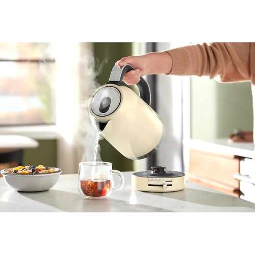 Электрочайник KitchenAid, термо-контроль, 1.7 л., кремовый