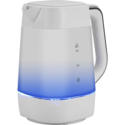 Чайник электрический Vitek VT-WK1058 1.7л. 2200Вт белый корпус: стекло/пластик