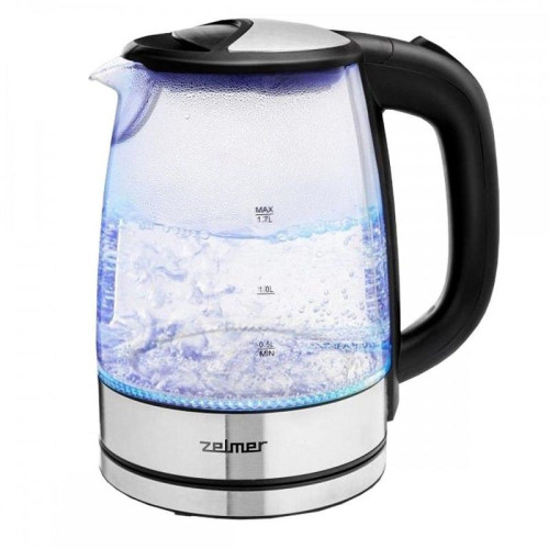 Чайник ZCK8024 GLASS/INOX ZELMER