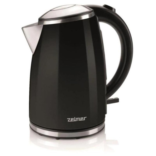 Чайник электрический Zelmer ZCK1274B 1.7л. 2200Вт черный корпус: металл (71505040P)