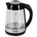 Чайник электрический Hyundai HYK-G3803 1.7л. 2200Вт черный/серебристый корпус: стекло Чайник электрический Hyundai HYK-G3803 1.7л. 2200Вт черный/серебристый корпус: стекло