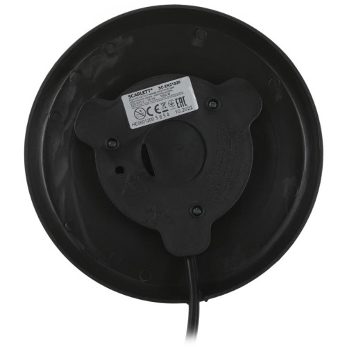 Чайник электрический Scarlett SC-EK21S20 1.8л. 1600Вт черный/серебристый корпус: металл/пластик (EK21S20)