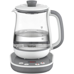 Чайник электрический Tefal BJ551B10 1.5л. белый корпус: стекло/пластик (7211004581)