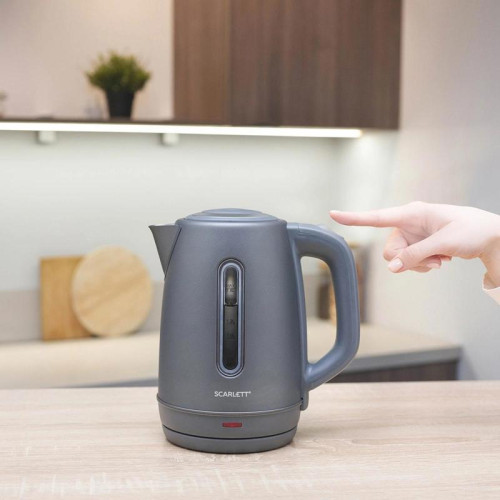 Чайник электрический Scarlett SC-EK21S42 1.8л. 1800Вт графит корпус: пластик