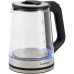 Чайник электрический Starwind SKG5778 2л. 2000Вт черный/прозрачный корпус: стекло